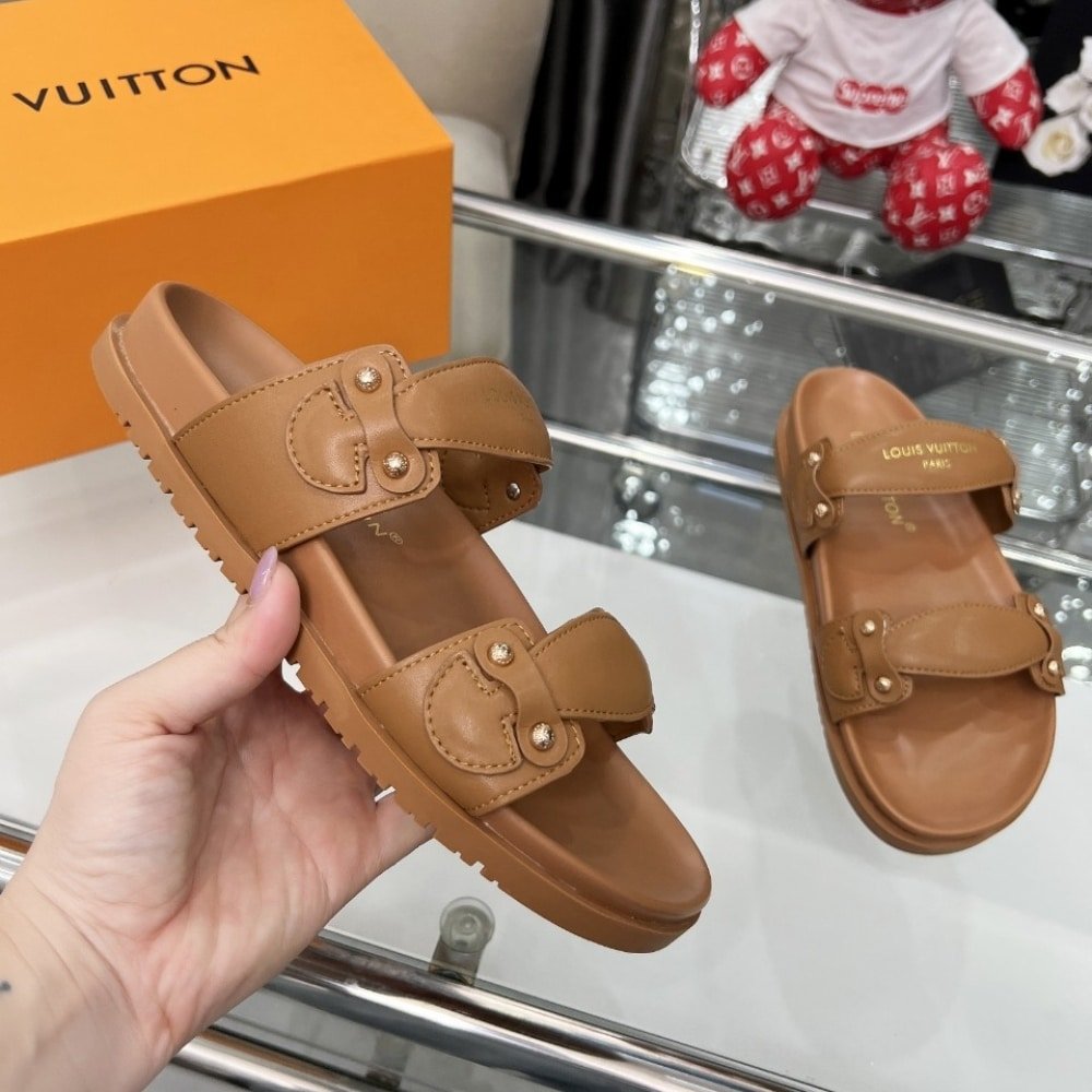 L0vis Vvtt0n Bom Dia Comfort Mule Brown