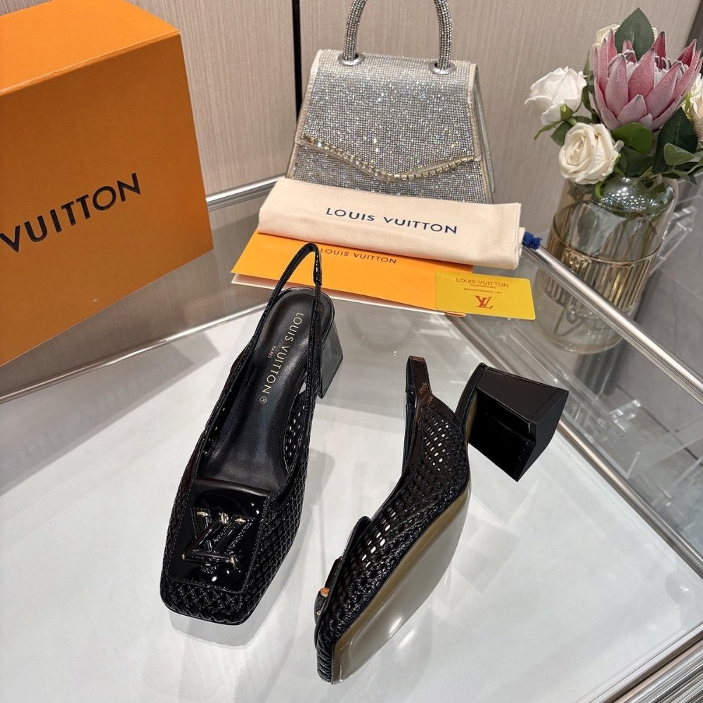 L0vis Vvtt0n Shake Slingback Pump Black 1Ad3Xy