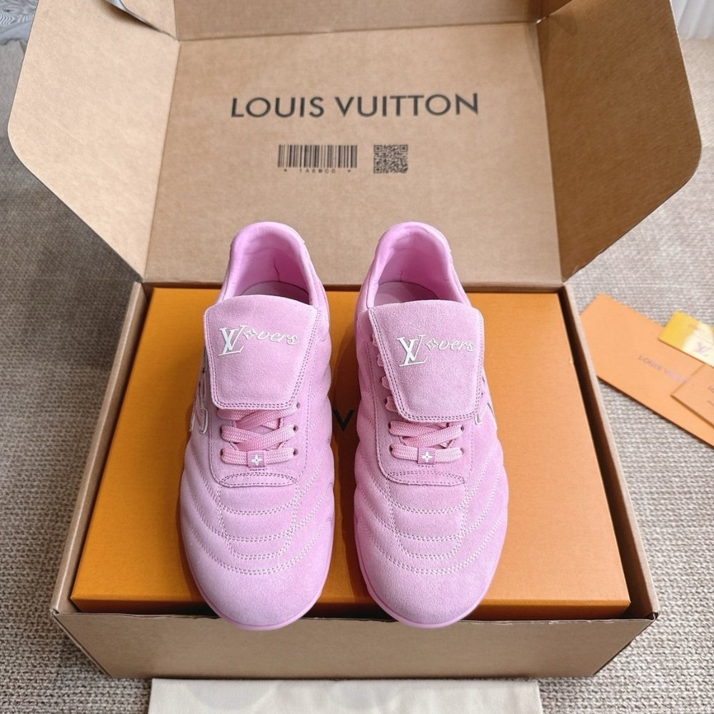 L0vis Vvtt0n Lv Footprint Soccer Pink 1Ahtyk