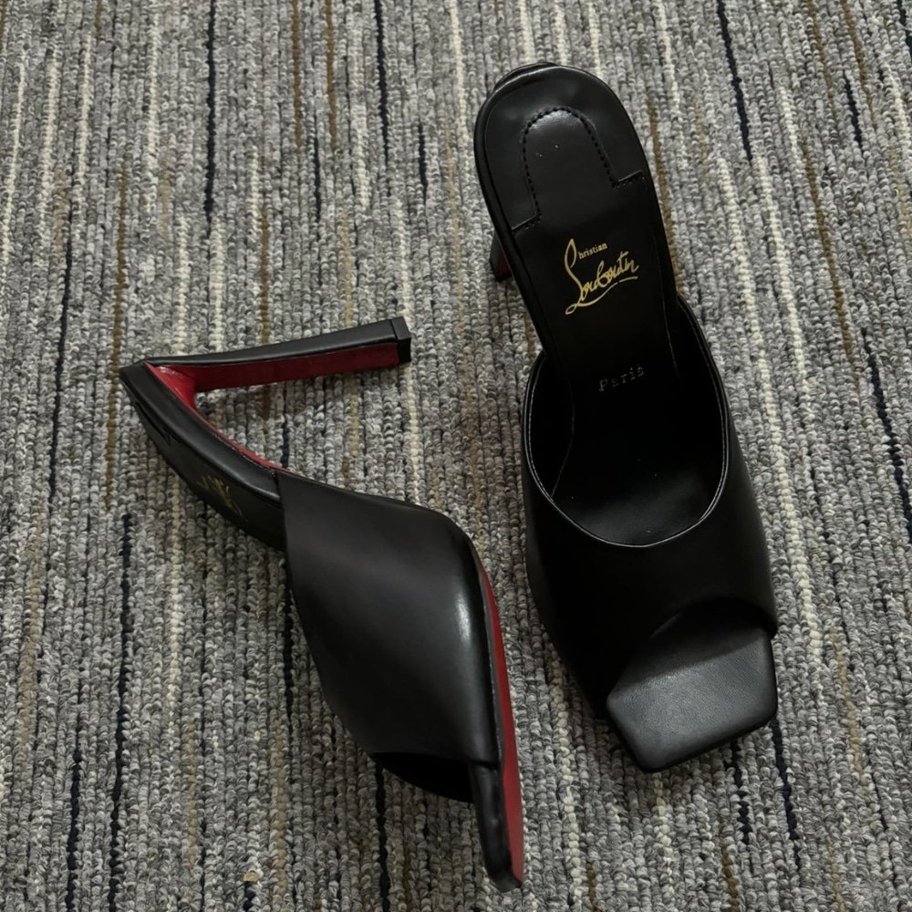 Chr1st1an Louboutin Condora Mule Black 1240795B439