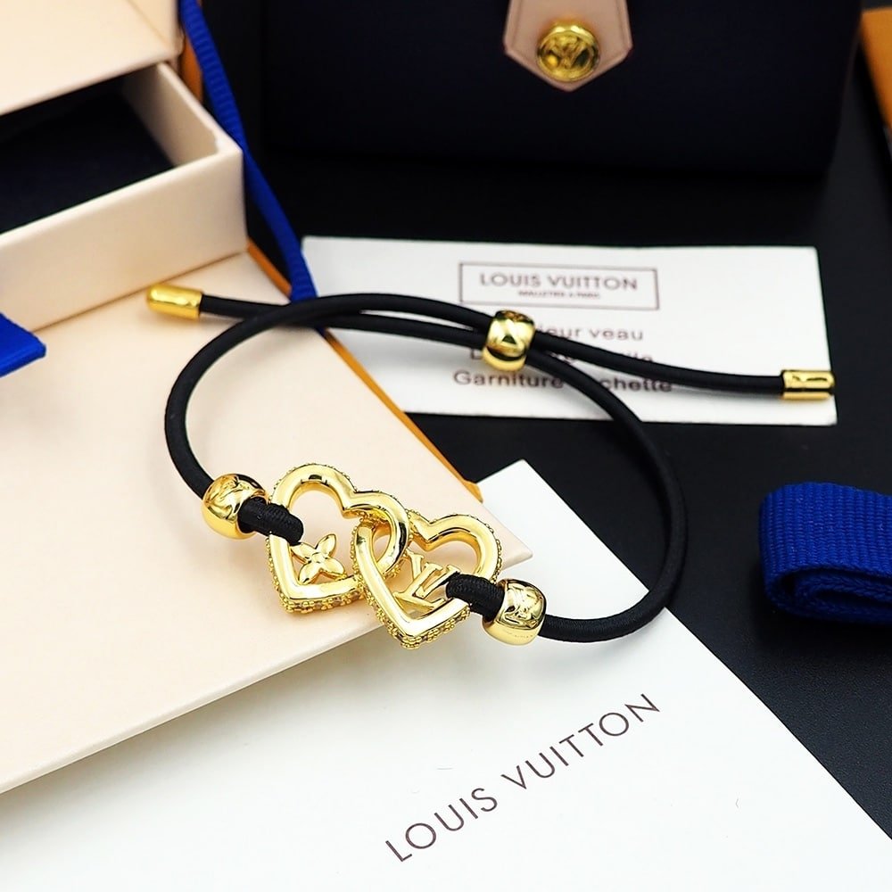 L0vis Vvtt0n L0vis My Love Bracelet Black