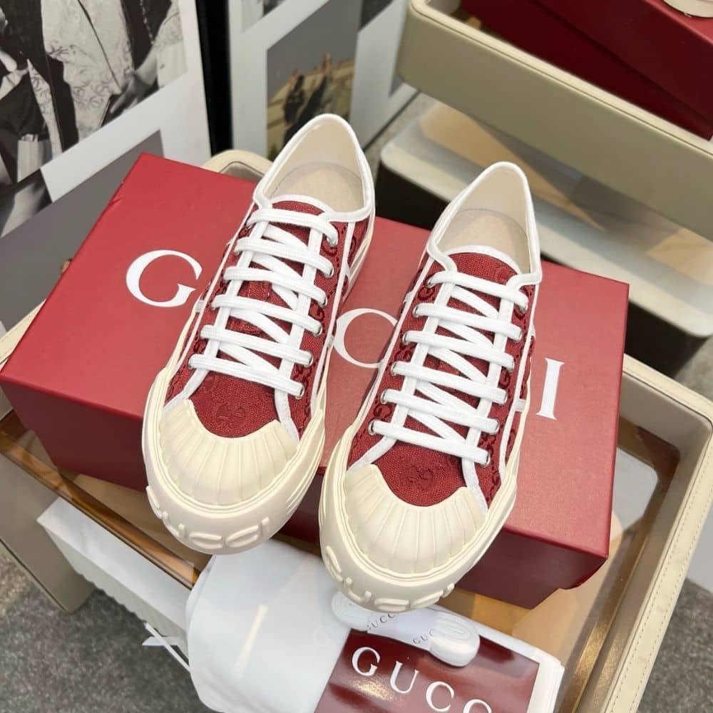 Gvc*1 Women Chunky Sneaker Rosso Ancora 816879 Fabzz 8545