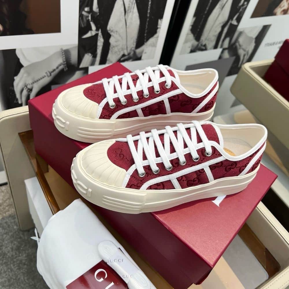 Gvc*1 Women Chunky Sneaker Rosso Ancora 816879 Fabzz 8545