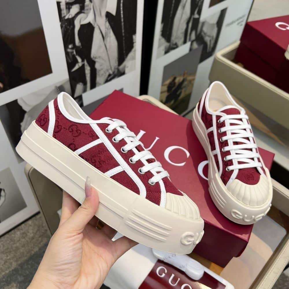 Gvc*1 Women Chunky Sneaker Rosso Ancora 816879 Fabzz 8545