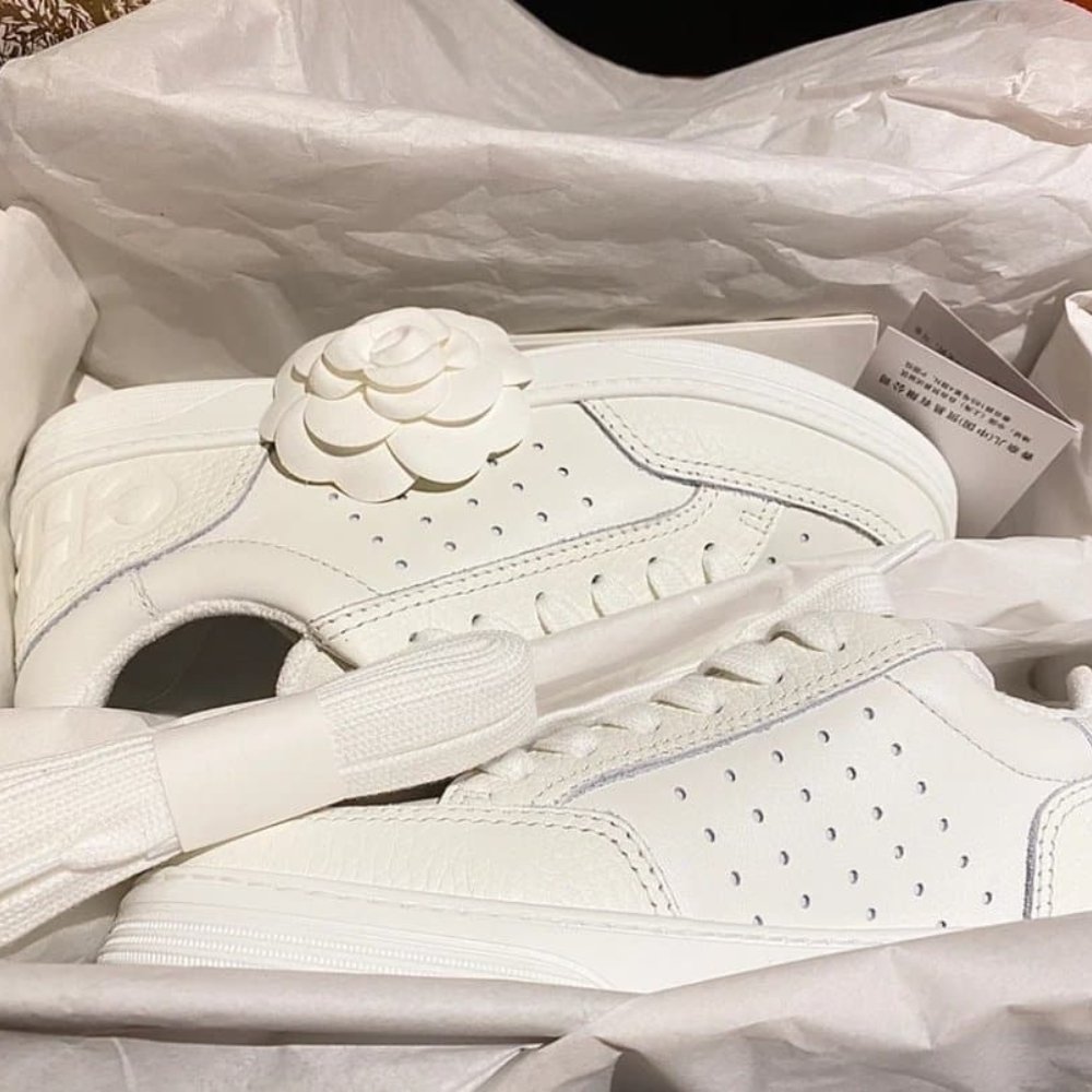 Ch**el Runner Trainer Sneakers White G35934
