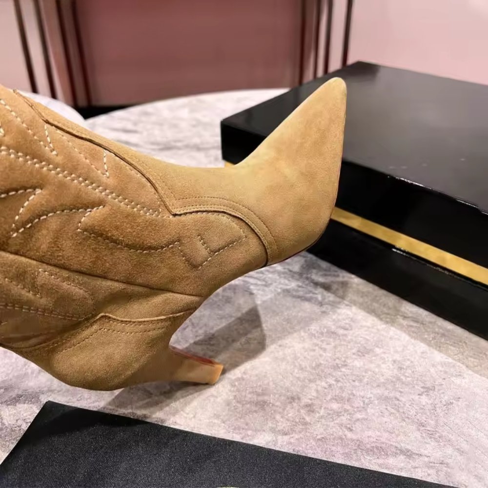 Chr1st1an Louboutin Santia Botta 85 Boots Lionne 3250414F486
