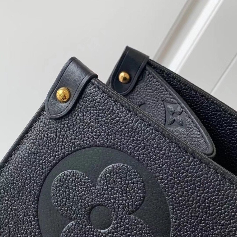 L0vis Vvtt0n Onthego GM Bag Monogram Empreinte Leather Black 41Cm M44925