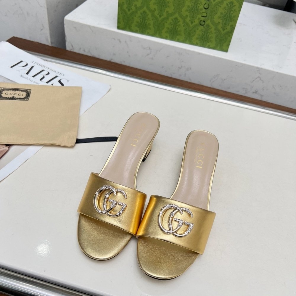 Gvc*1 Nojum Women’s Slide Sandal Metallic Gold 817257 B8B00 8024