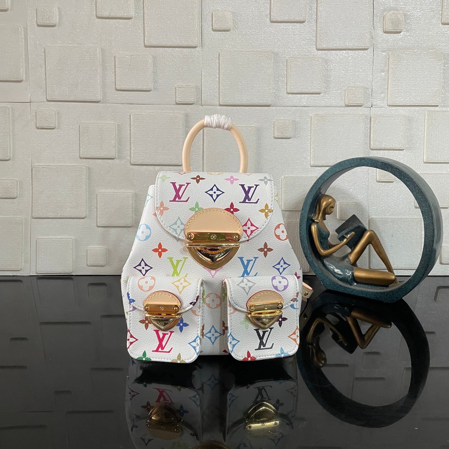 [S*per Vip 1:1] L0vis Vvtt0n X Murakami Venice Multicolored 20Cm M13081