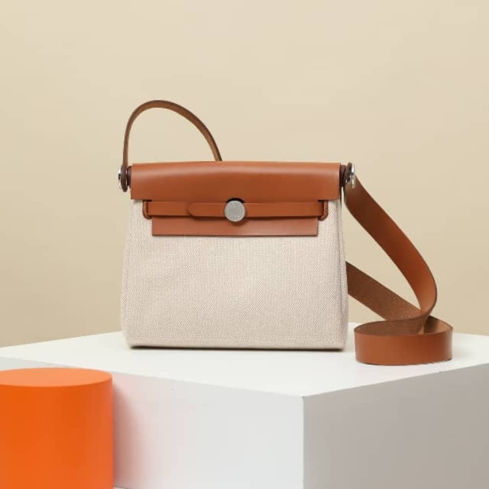 [S*per Vip 1:1] H**me5 Herbas Zip 20 Bag Brown 20Cm H085414Ckaa