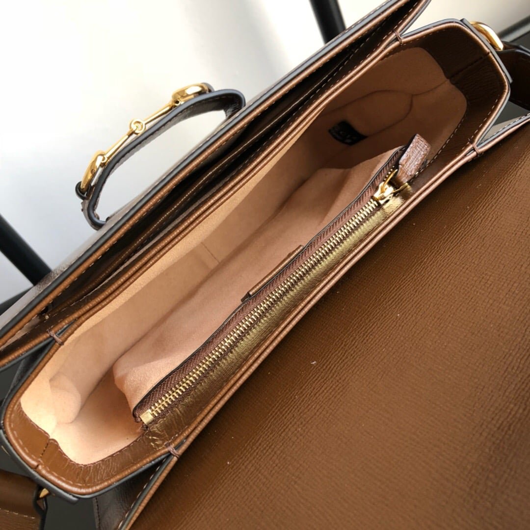 Gvc*1 Horsebit 1955 Shoulder Bag Brown 25Cm 602204 1Db0G 2361