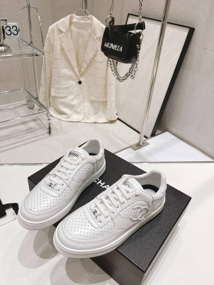 Ch**el Air Force Sneaker White G45079B13302Np503