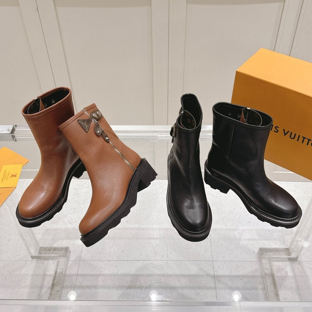L0vis Vvtt0n Lv Beaubourg Ankle Boot Brown 1Aideg