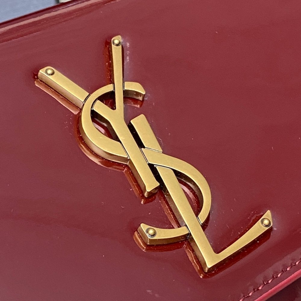 [S*per Vip 1:1] Sa1nt Lau*nt Kate Shoulder Bag Burgundy 20Cm 469390B870W6259