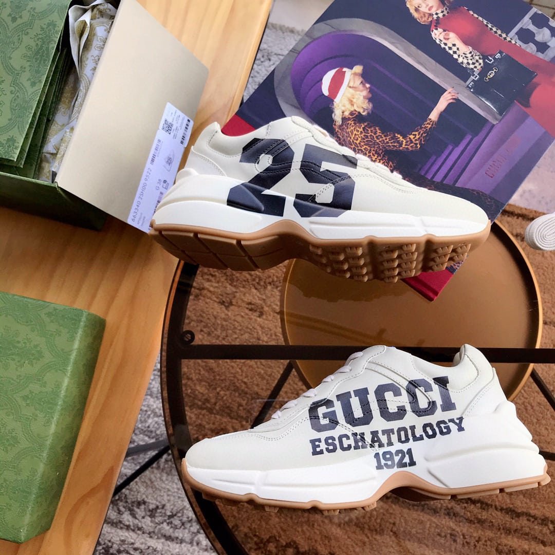 Gvc*1 Rhyton Sneaker With ’25’ 663339 2Sh00 9522