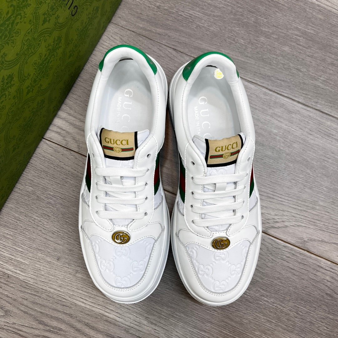 Gvc*1 Screener Sneaker With Web White