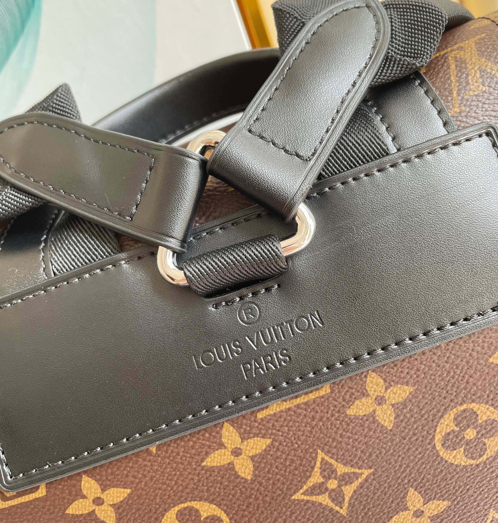 L0vis Vvtt0n Christopher Mm Backpack Monogram Macassar Brown 44Cm M43735