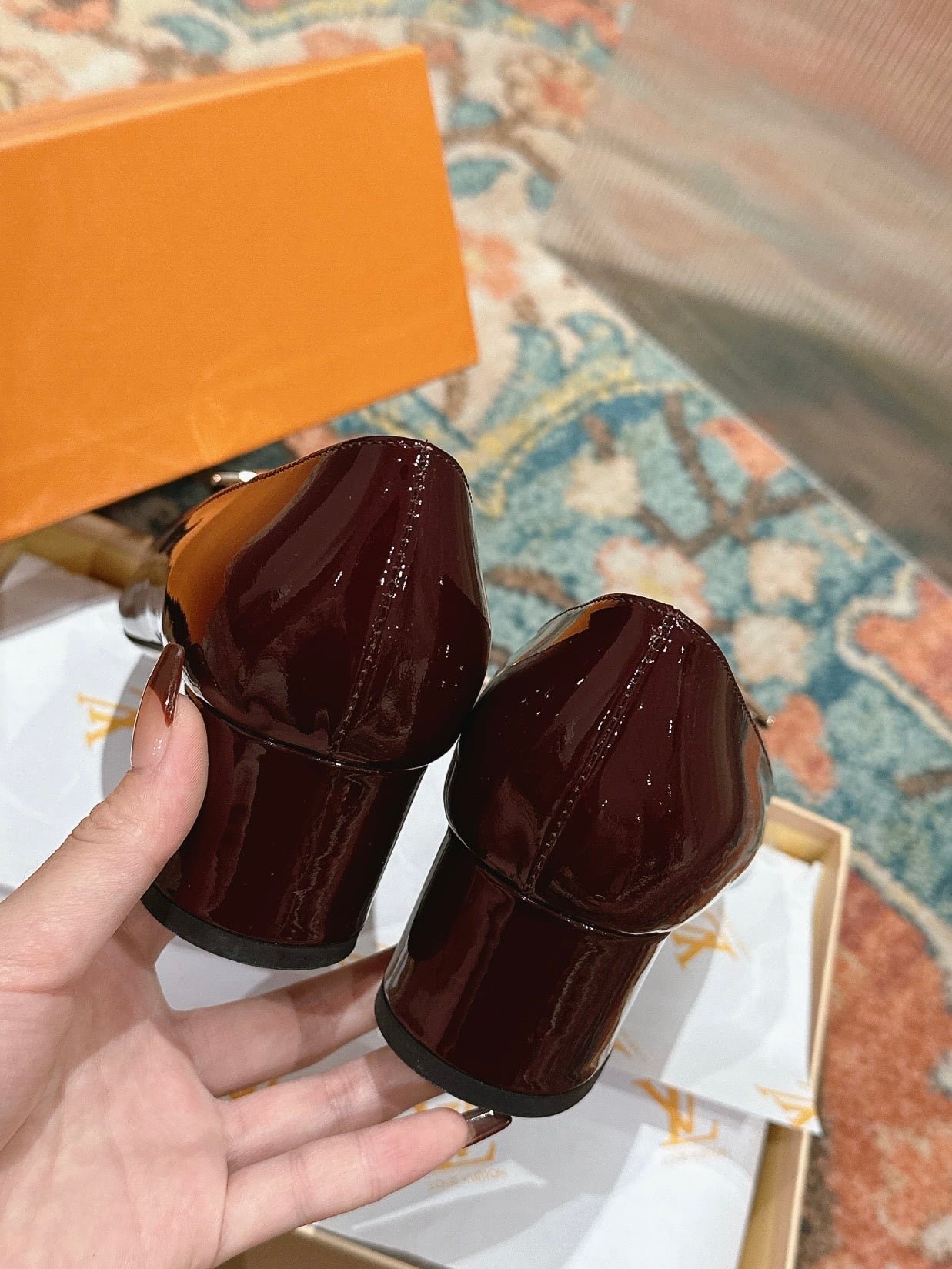 L0vis Vvtt0n Madeleine Pumps Brown