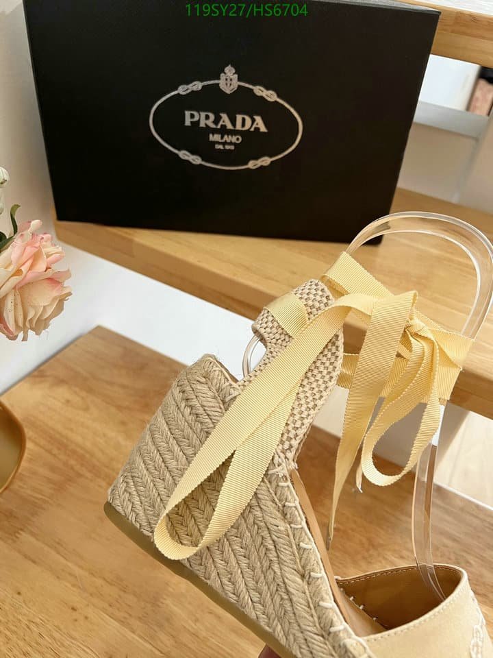 Pra*a Linen Espadrille Wedge Sandals Beige