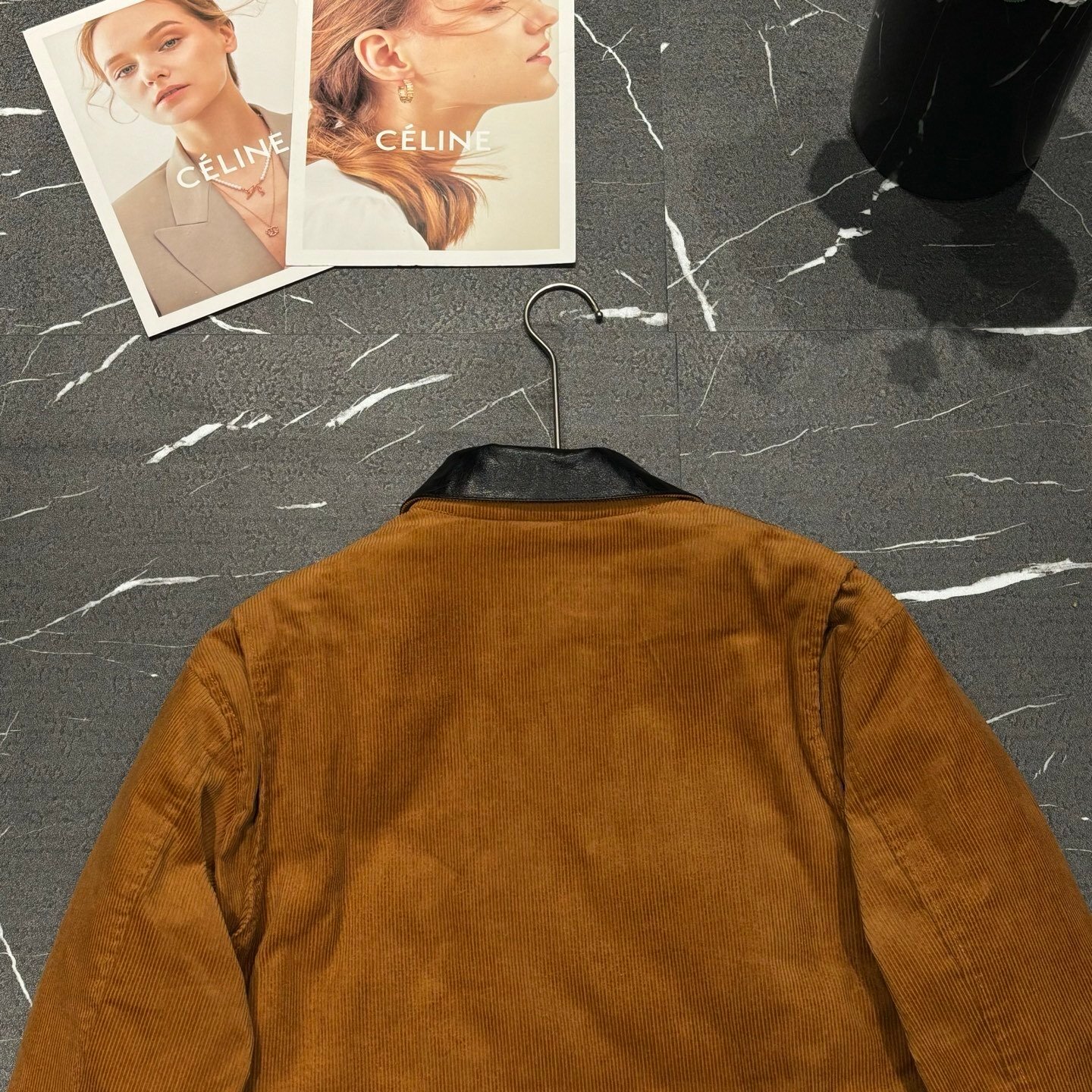 Miu Miu Padded Corduroy Blouson Dark Beige Ml1336 1795 F0346 S Ooo